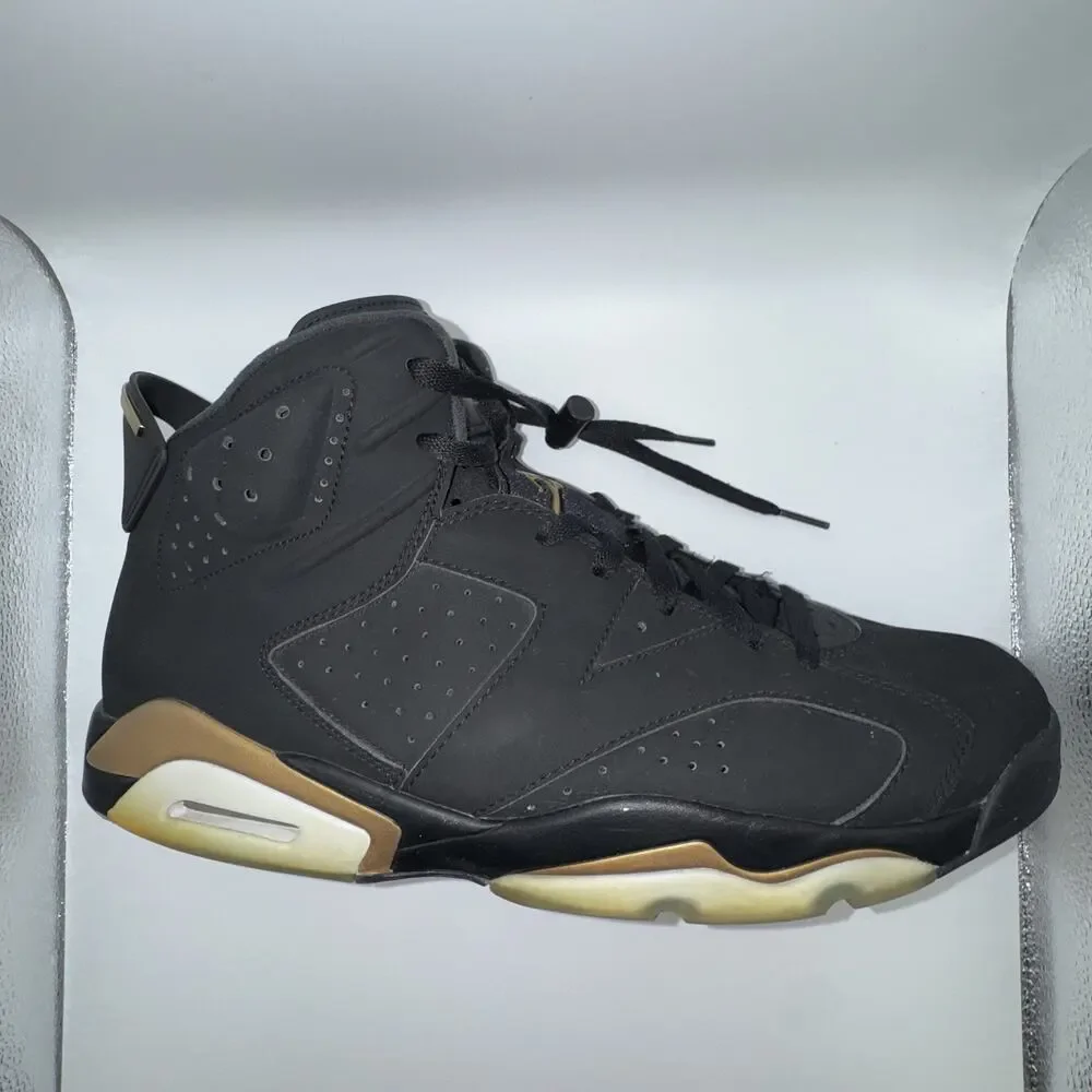 Air Jordan 6 Retro DMP Defining Moments Black Gold CT4954-007 Men’s Size 14
